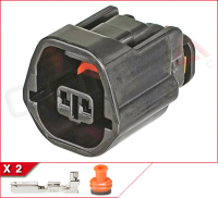 7182-8720-30 - Yazaki | SSD-2P-1 - Corsa Technic | 2-Way Kit