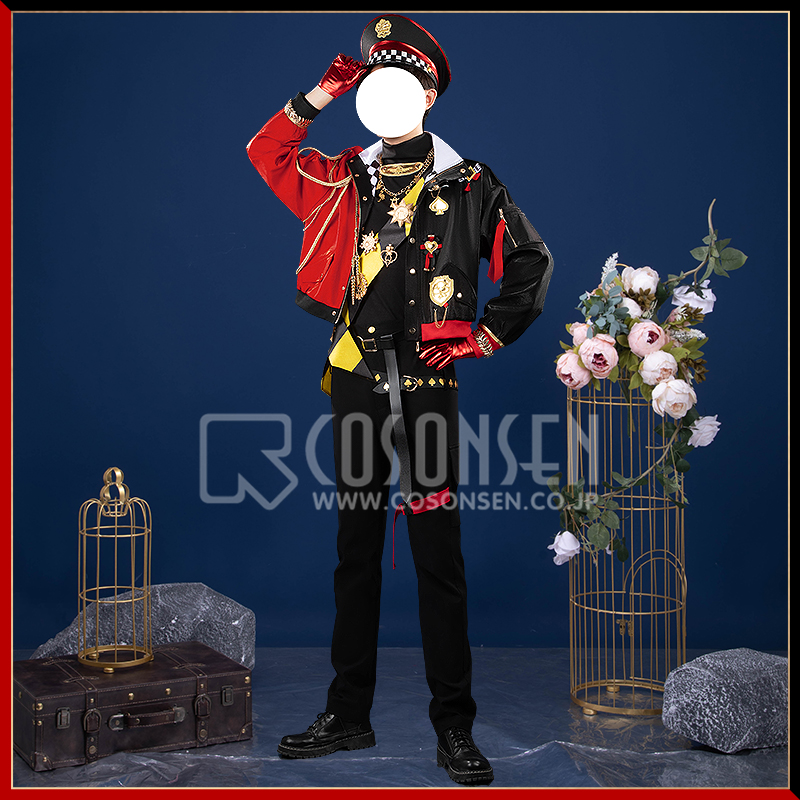 ツイステ風 トリックキングジャケット ケイト コスプレ衣装 - Cosonsen