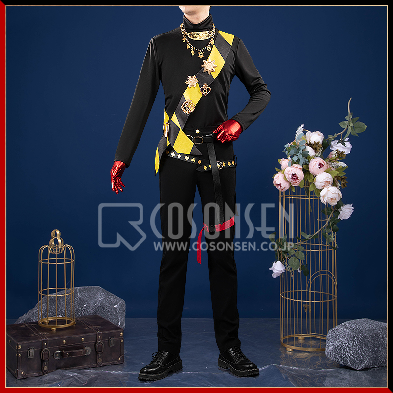 ツイステ風 トリックキングジャケット ケイト コスプレ衣装 - Cosonsen