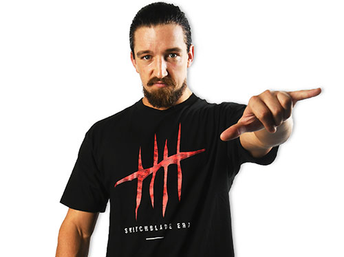 ジェイ・ホワイト「SWITCHBLADE ERA」Tシャツ [新日本プロレスリング