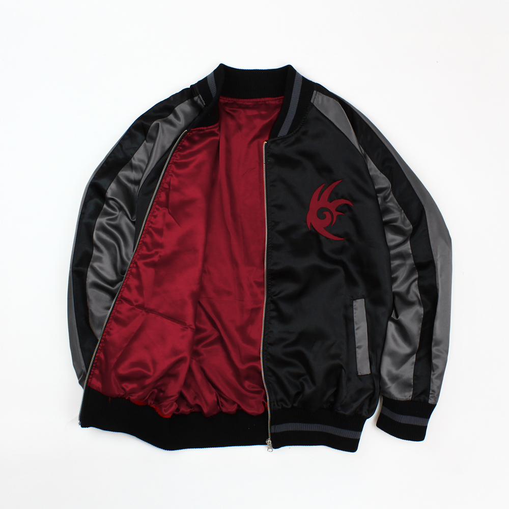 シャドウ 刺繍スカジャン [ソニック・ザ・ヘッジホッグ