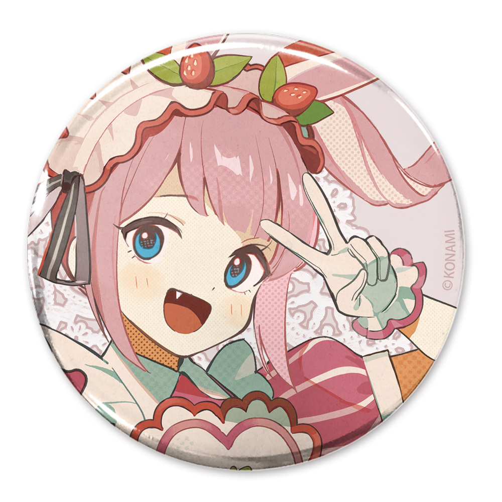 春日咲子 65mm缶バッジ [音戯探偵ひなビタ♫] | 二次元キャラクター