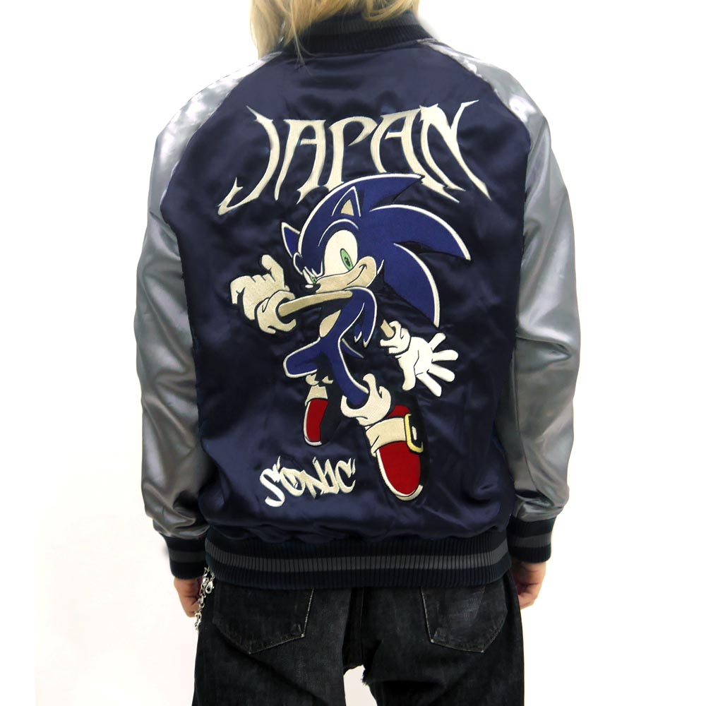 ソニック・ザ・ヘッジホッグ スカジャン [ソニック・ザ・ヘッジホッグ