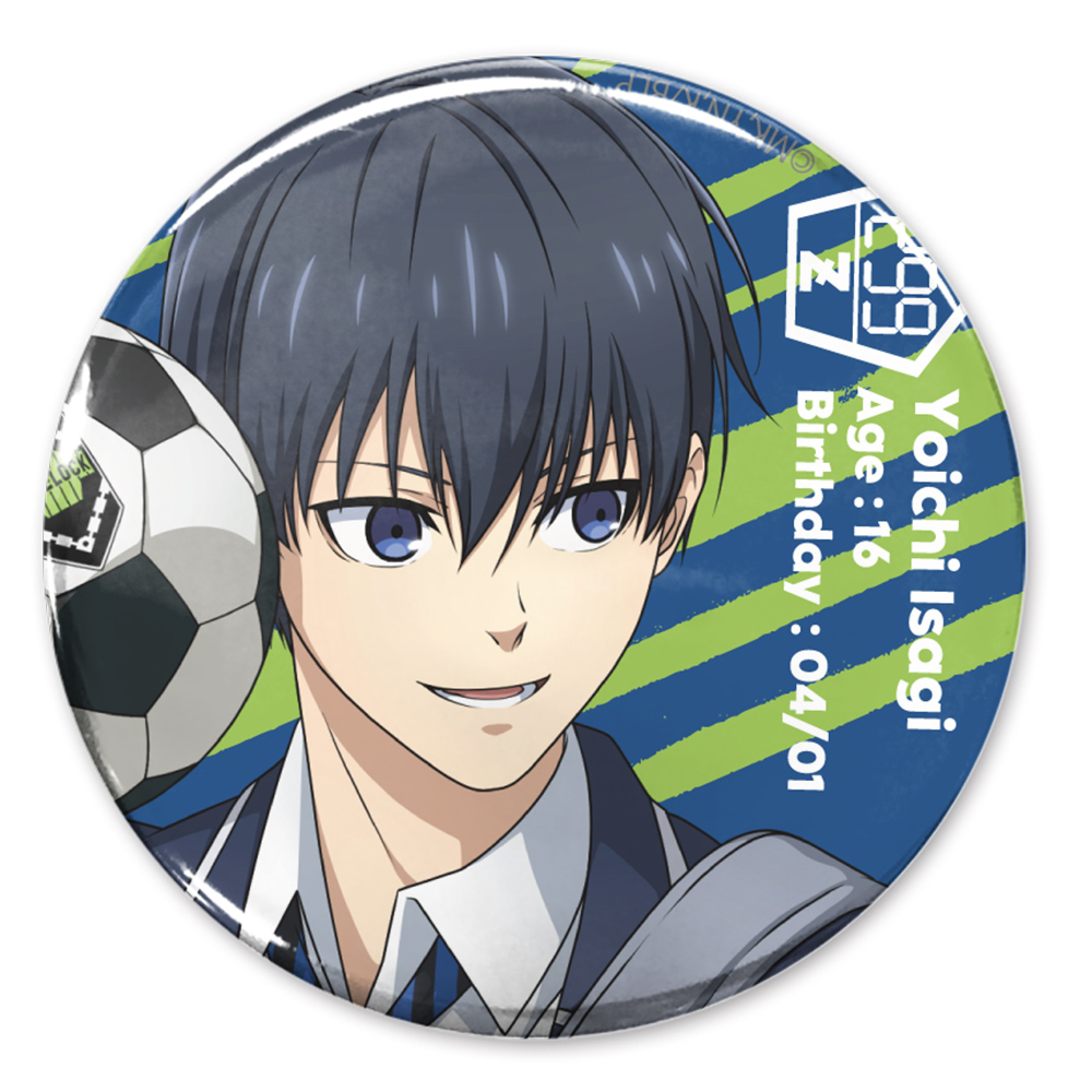 描き下ろし 潔 世一 缶バッジ [TVアニメ『ブルーロック』] | 公式