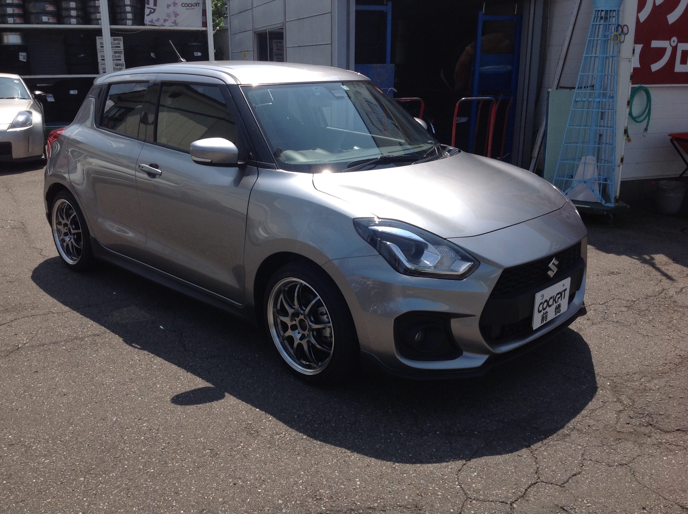 ZC33S スイフトスポーツへMONSTER SPORT LXtuneスプリングの取り付け