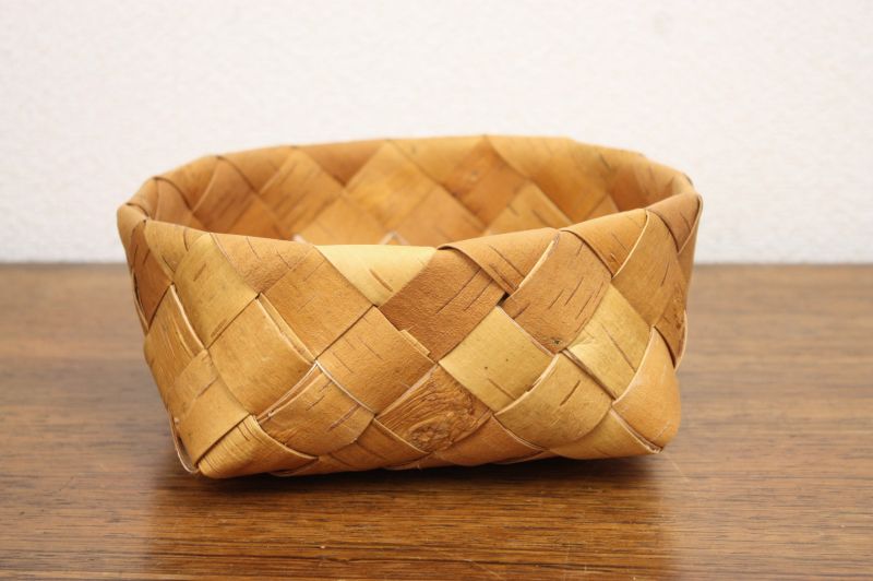 白樺バスケット/白樺パンかご（M） フィンランド 北欧雑貨coco varie