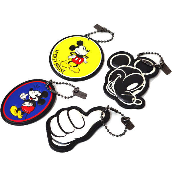 COACH】コーチ ディズニー ミッキーマウス コラボ クラシック レザー