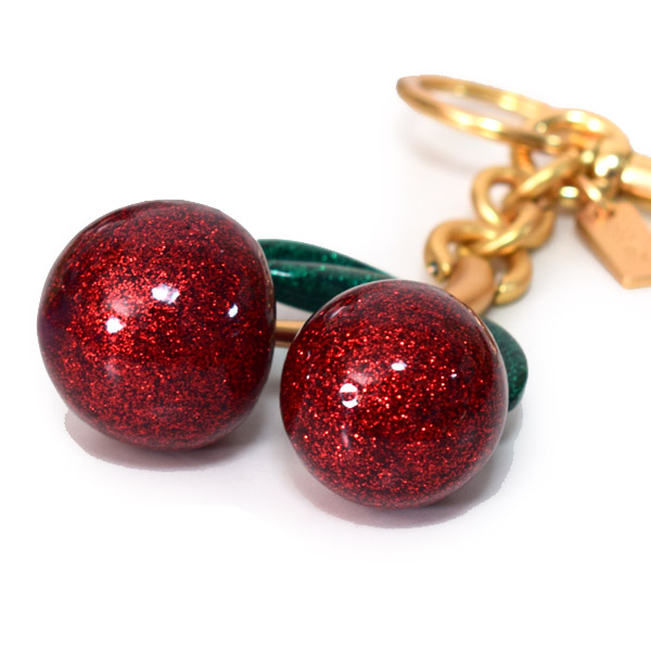 COACH】コーチ レジン メタル チェリー さくらんぼ モチーフ