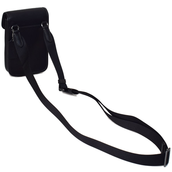 COACH】コーチ スマホショルダー メンズ バッグ カーフレザー レーサー