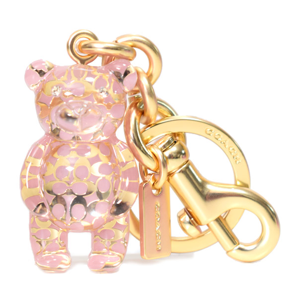COACH】コーチ メタル レジン シグネチャー テディ ベアー くま 熊