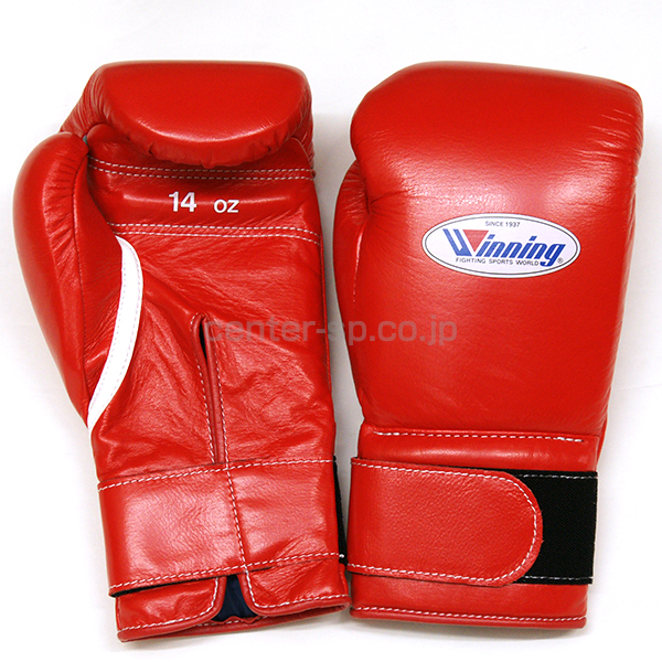 MS-500 プロフェッショナルタイプ14オンスグローブ(ひも式) / センター