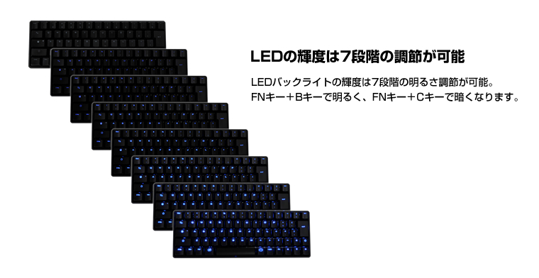 販売終了】 BLACK PAWN CHERRYグレー軸（Tactile Grey）キーボード (CK