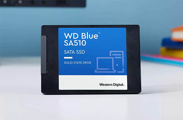 WDS100T3B0A | WesternDigital WD Blue SATA6接続 2.5型SSD SA510