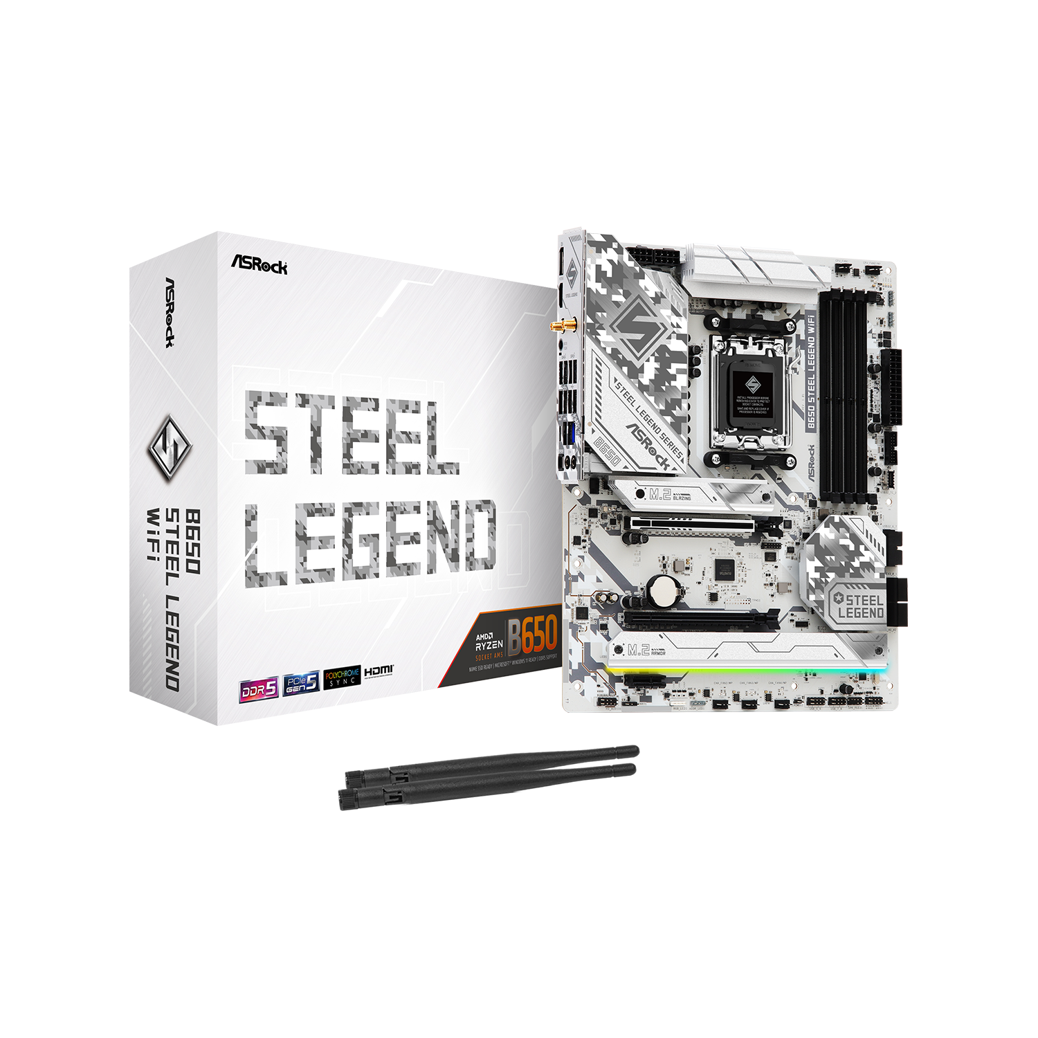 B650 Steel Legend WiFi | B650 Steel Legend WiFi | ASRock