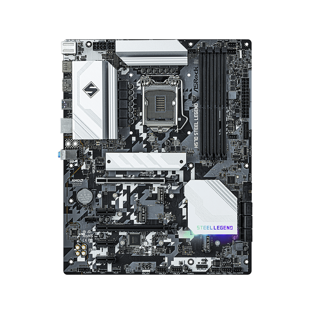 H570 Steel Legend | ASRock(アスロック) LGA 1200 Intel H570 ATX