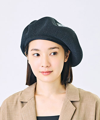 ベレー帽 黒｜帽子通販｜CA4LA公式