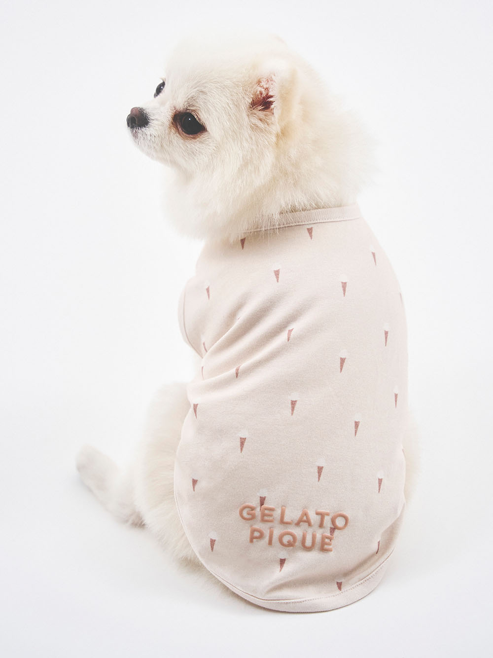 gelato pique 犬刺繍 長袖ルームウェア S115138000 - ルームウェア