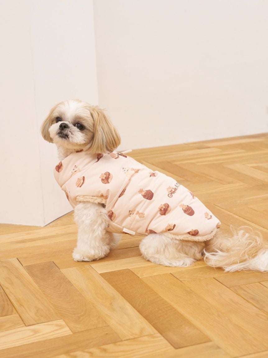 gelato pique（ジェラートピケ）【CAT&DOG】【販路限定商品】中綿