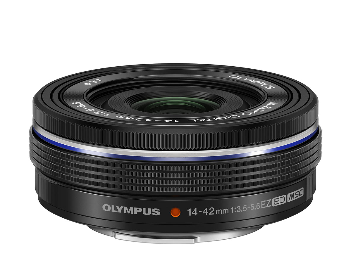 Olympus M.Zuiko Digital ED 14-42mm f/3.5-5.6 EZ Lens (Black)