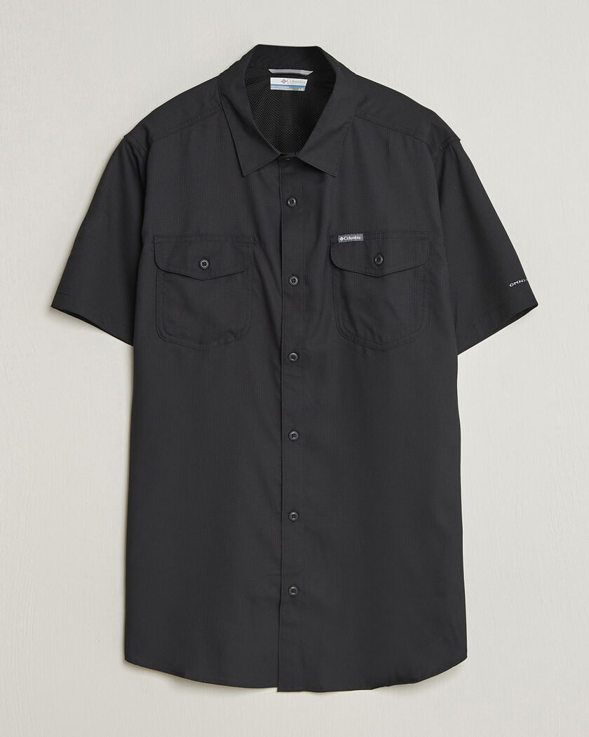 Jil Sander Full Zip Camp Shirt Black at CareOfCarl.com