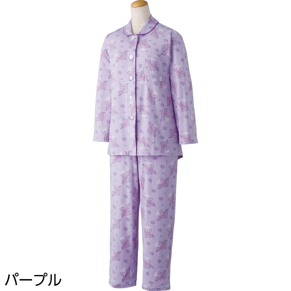 ケアファッションオンラインワンタッチのびのびストレッチパジャマ