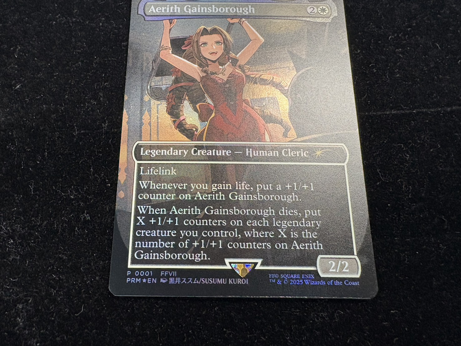 FOIL)エアリス・ゲインズブール/Aerith Gainsborough《英語》【PRM】