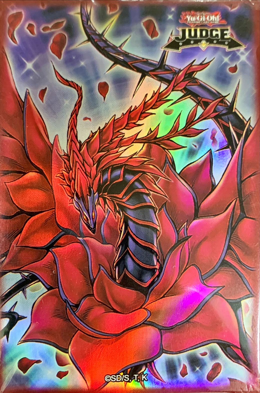 新品未開封品】遊戯王 ブラック・ローズ・ドラゴン プロテクター 50枚