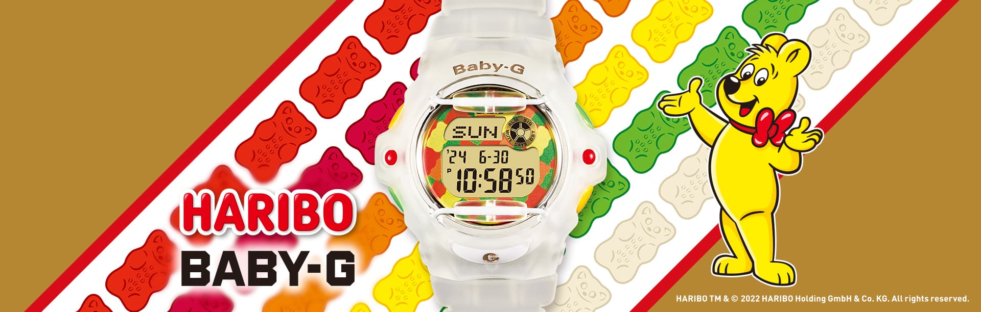 HARIBO COLLABORATION MODEL | CASIO