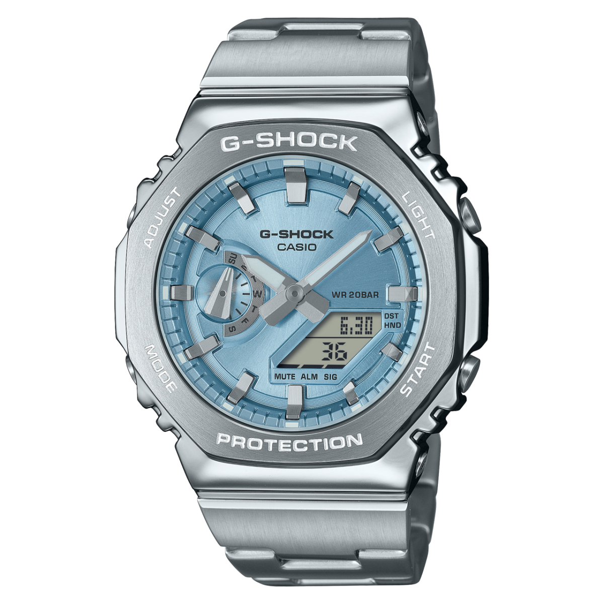 GM2110D-2A | Metal G-SHOCK Blue Dial Watch | Casio G-SHOCK