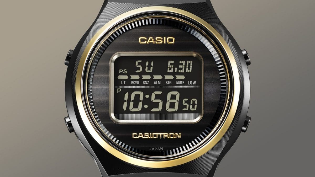 TRN50ZE-1A | CASIOTRON Black | CASIO