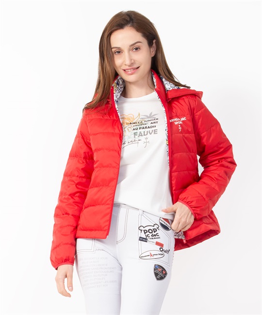 軽量ハイブリッドダウンブルゾン | カステルバジャック（CASTELBAJAC