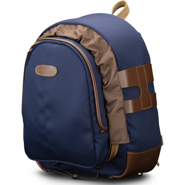 Billingham 25 Rucksack, Navy Canvas-Chocolate Trim - Castle Cameras