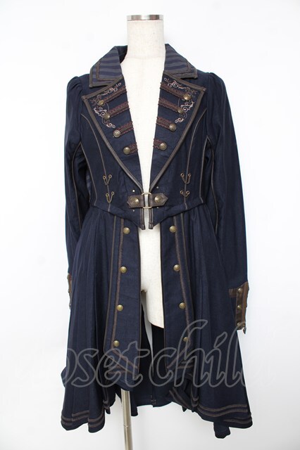 Ozz oneste / Dark Wizardジャケット ネイビー Y-25-11-01-118-OO-JA