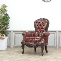 1人掛けソファ・アンティークテイスト 1013-5F4B 新着アンティーク