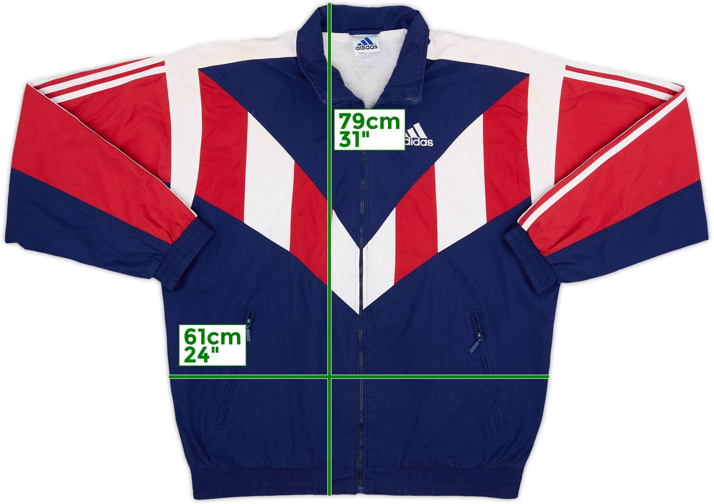 1998 Austria Winter Olympic adidas Track Jacket - 8/10 - (L)