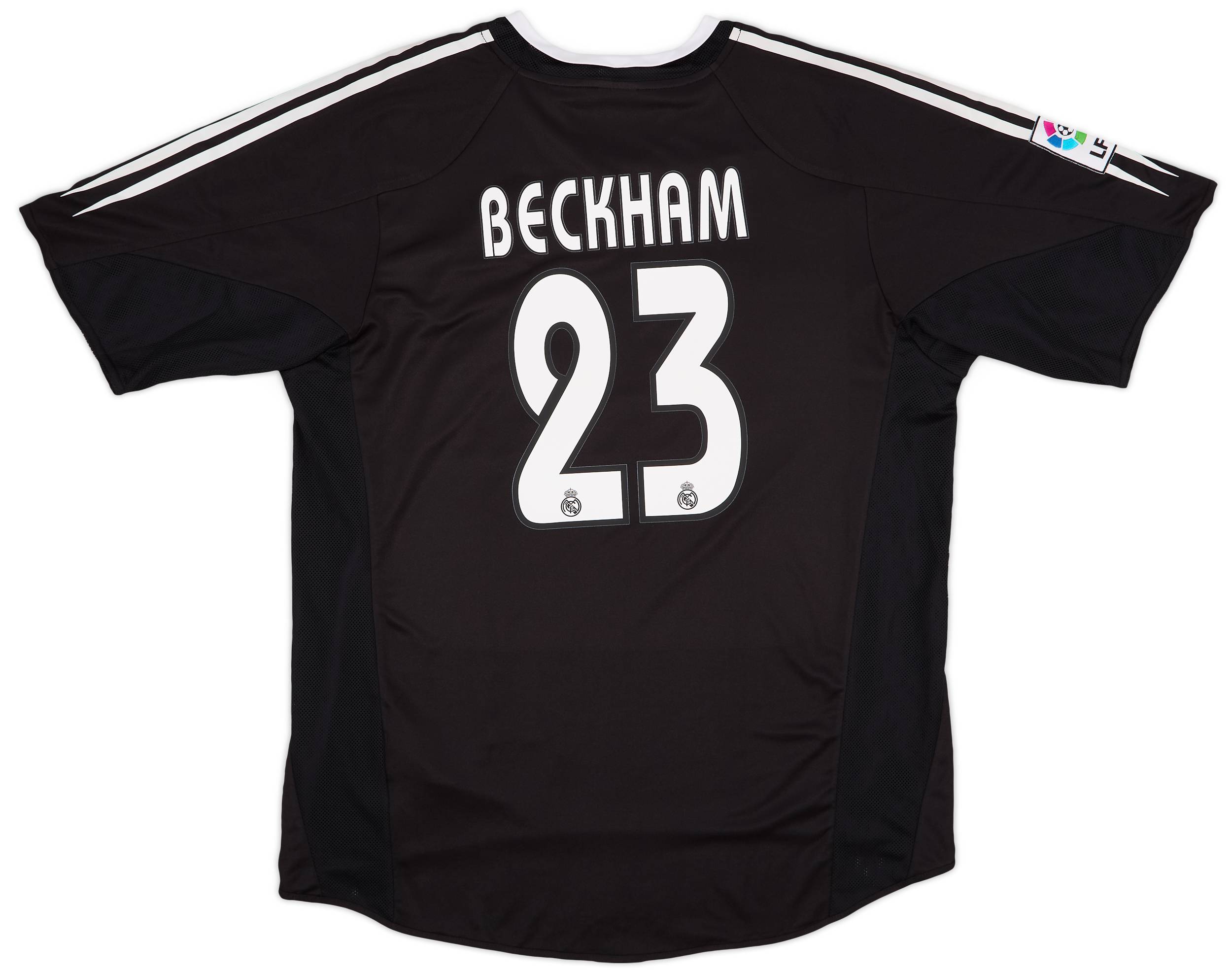 2004-05 Real Madrid Away Shirt Beckham #23 (L)