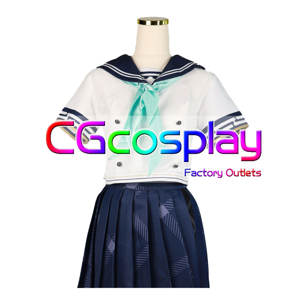 バーチャルYouTuber VTuber 風真いろは セーラー服 コスプレ衣装