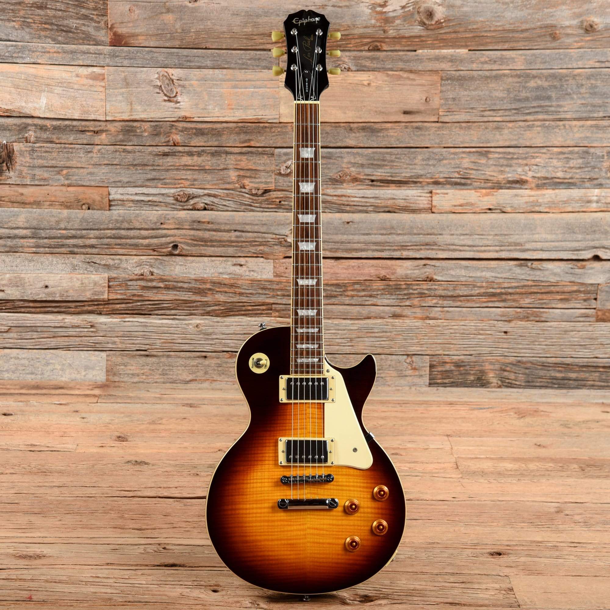 Epiphone Les Paul Standard Sunburst 2002 – Chicago Music Exchange