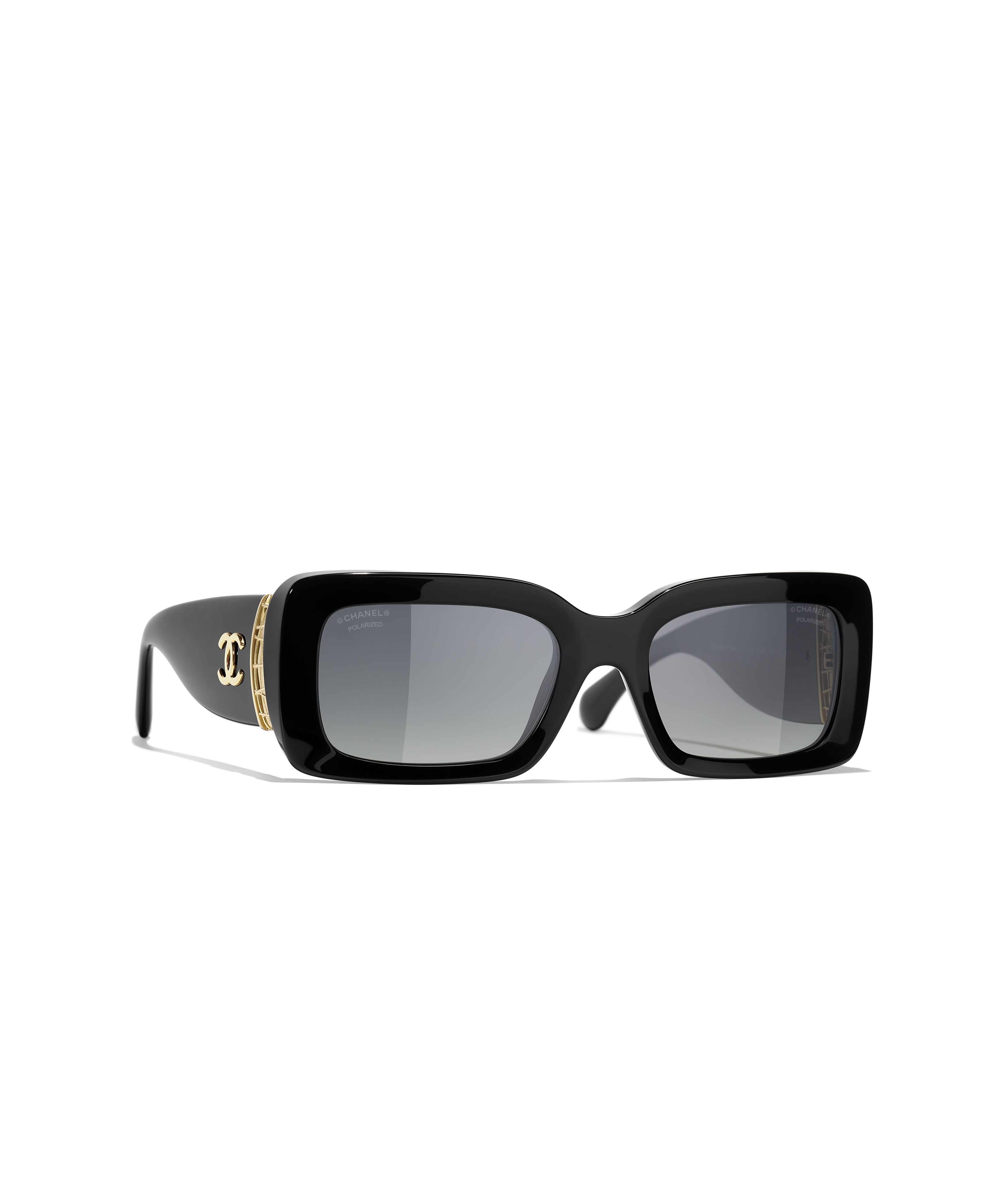 CHANEL Sunglasses: Rectangle Sunglasses, acetate 5493 — Fashion