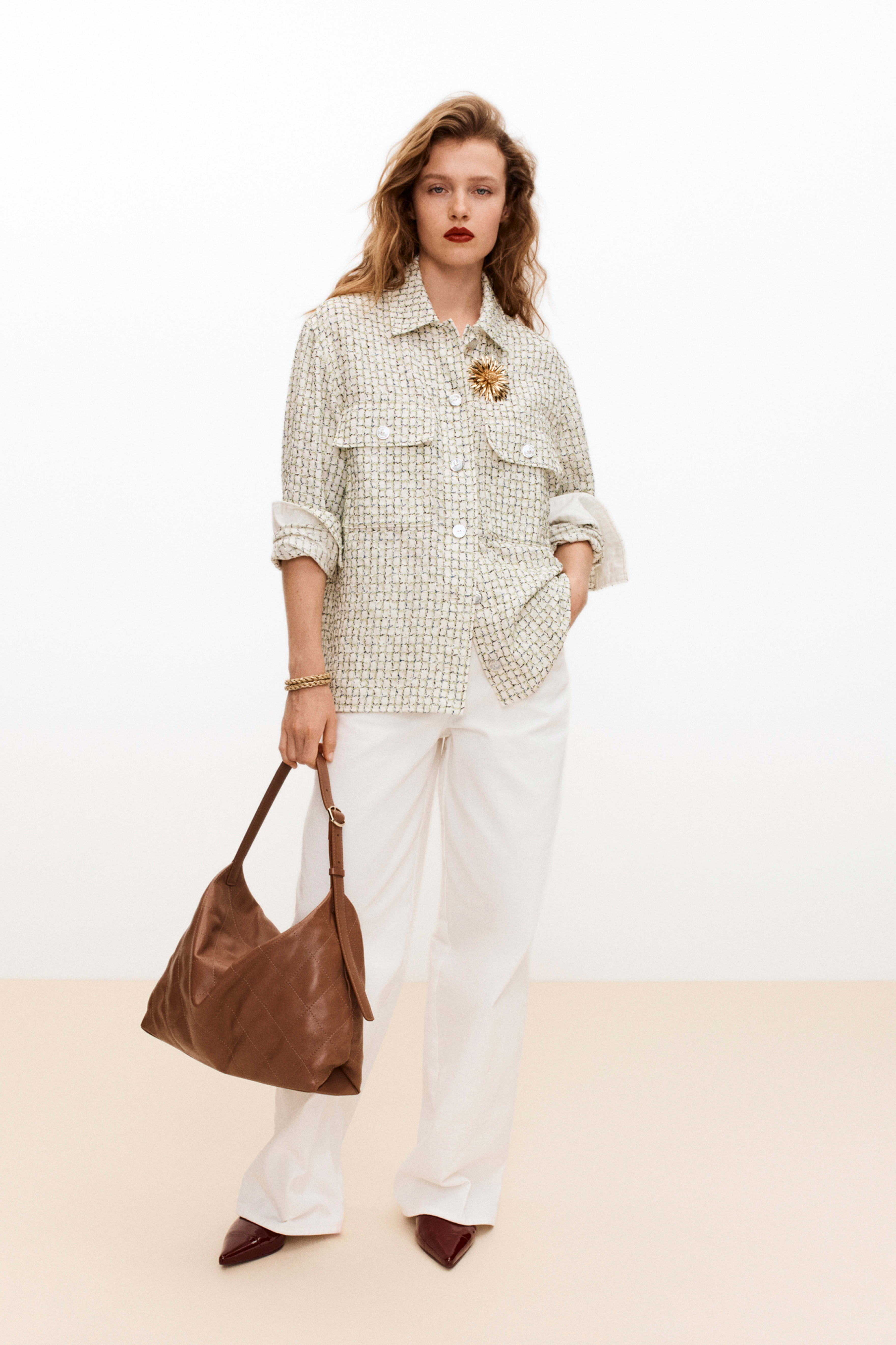 Jeans - Embroidered denim, white — Fashion | CHANEL