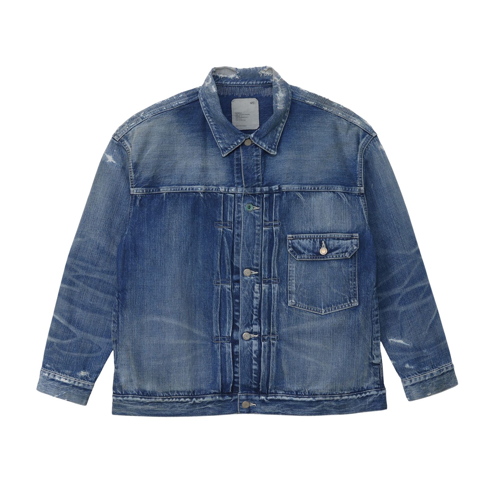 MADNESS - MADNESS AGING M501 DENIM TRUCKER. M3 REGULAR / 25SS-JKT