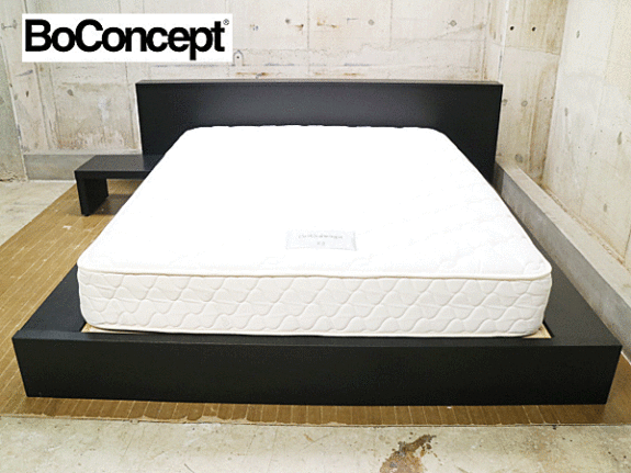 BoConcept】ボーコンセプト Limo リモ クイーンベッド サイドテーブル