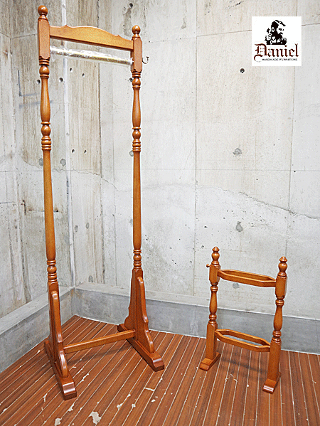 横浜ダニエル】DANIEL ハンガーラック コートスタンド&スリッパラック