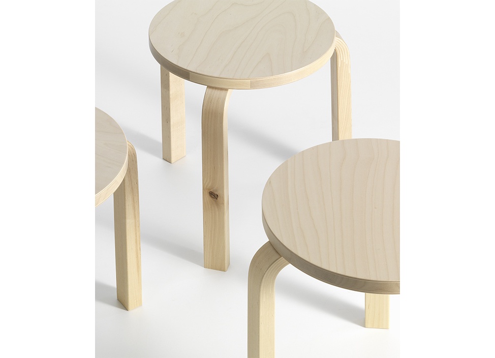 Artek / アルテック】Stool 60 スツール Wild birchの商品詳細ページ