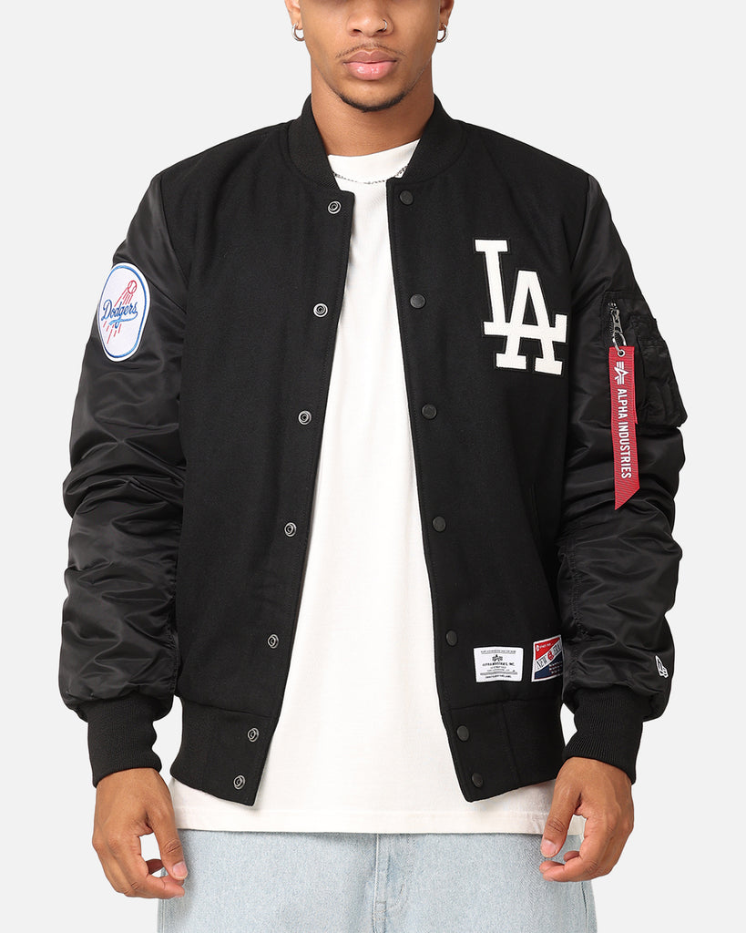 New Era Los Angeles Dodgers Alpha Industries MA-1 Wool Varsity