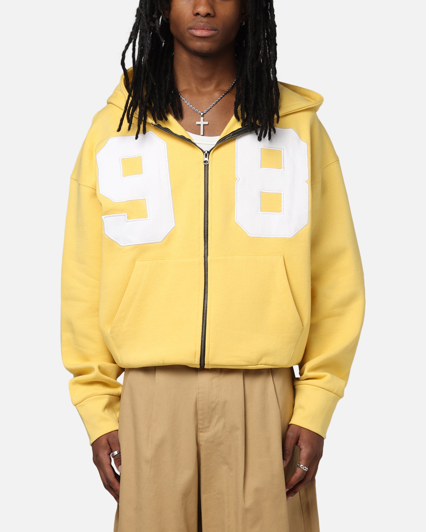 Loiter Cosmos Zip Hoodie Yellow | Culture Kings US