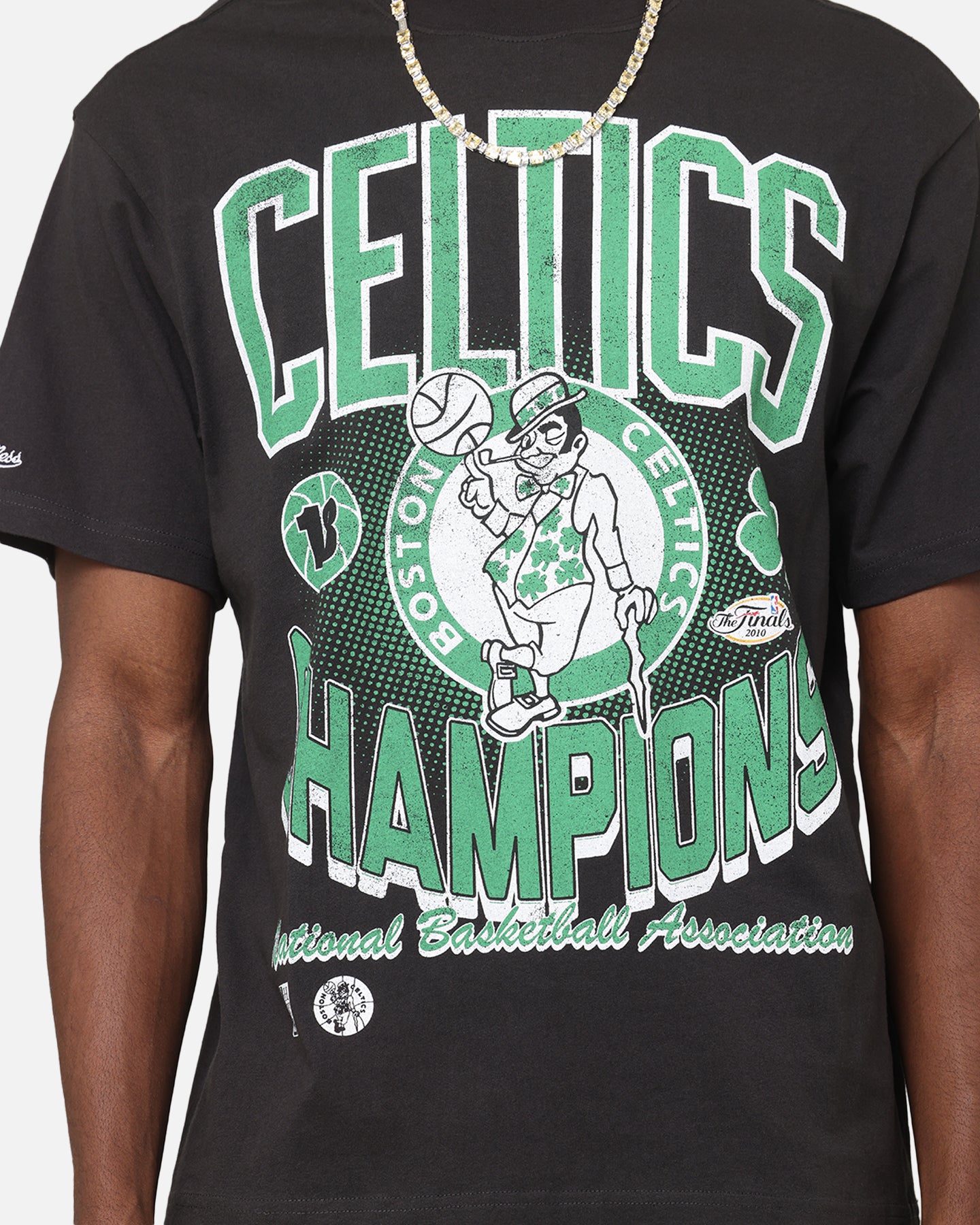 Mitchell & Ness Boston Celtics Champions 'Luck of the Irish' T