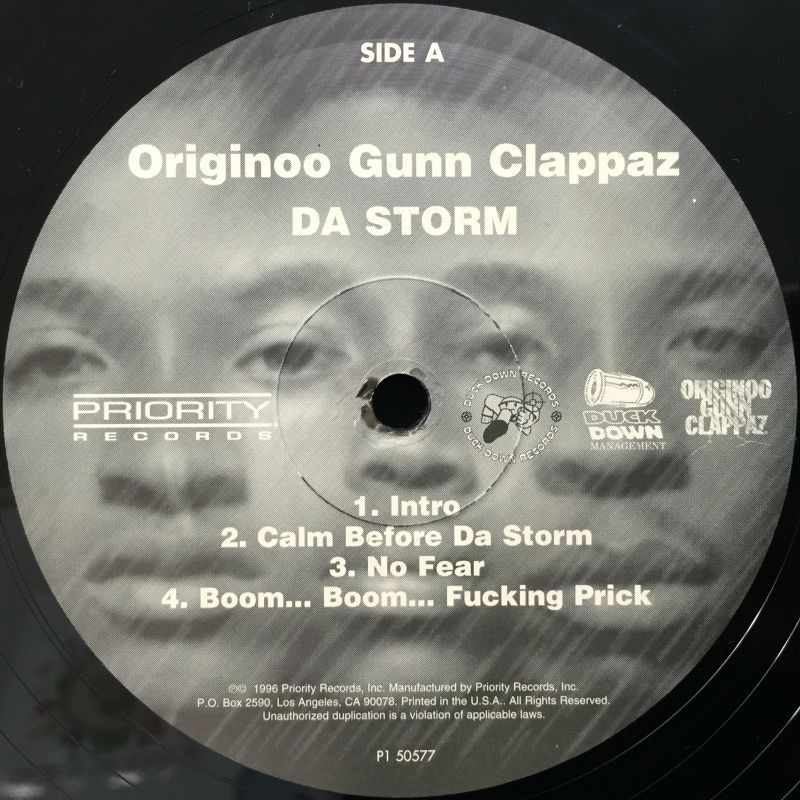 O.G.C. (ORIGINOO GUNN CLAPPAZ) / DA STORM