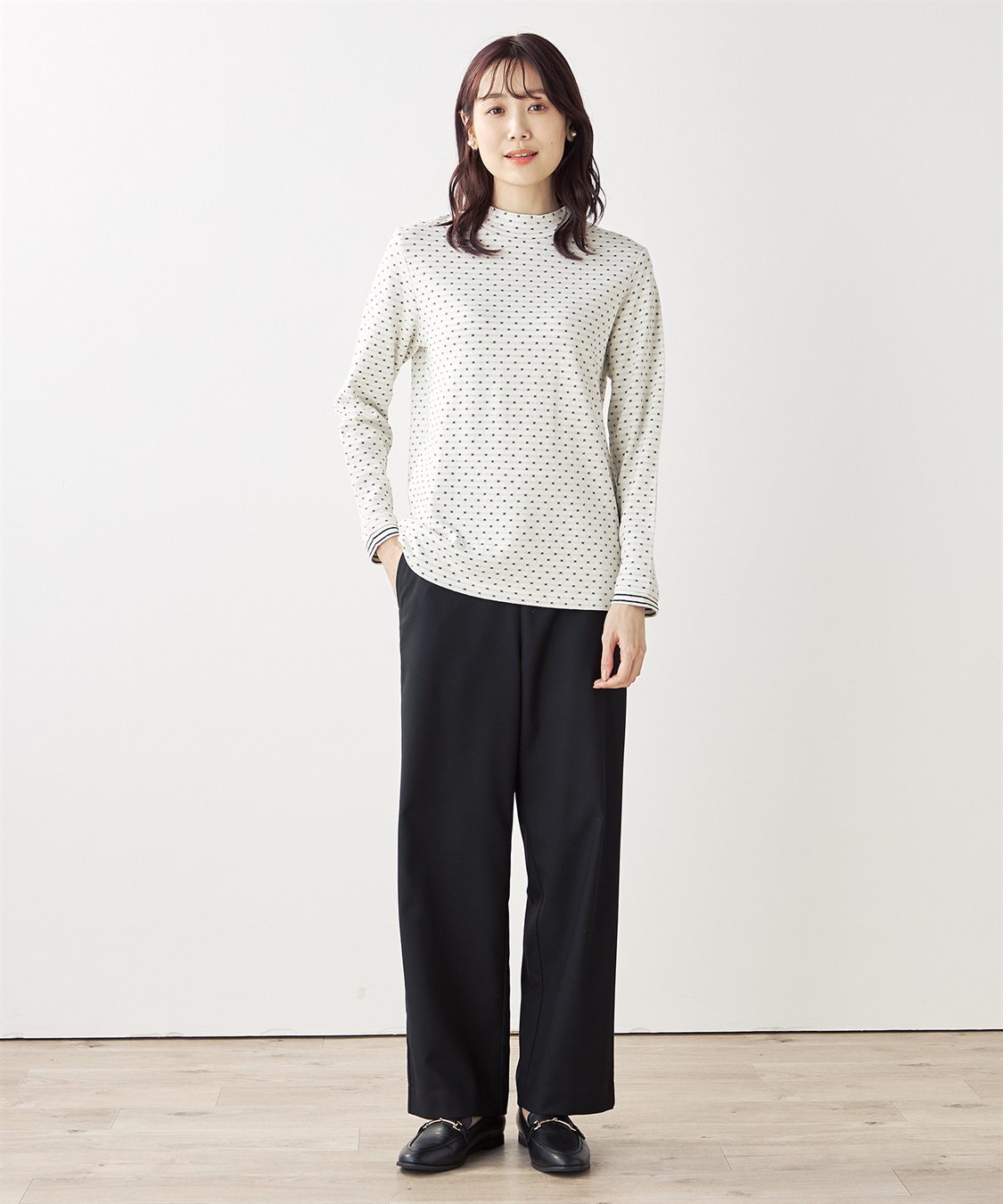 ジャガードハイネックプルオーバー DECOY｜クロスプラス公式通販サイト