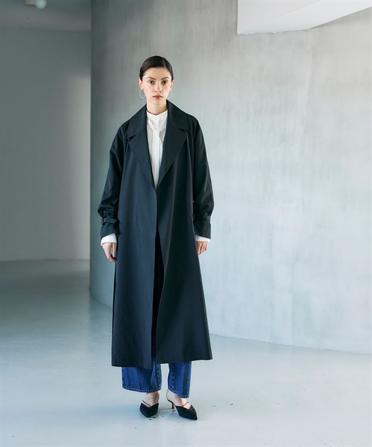 ベルテッドロングコート【CLEAN MOTION】 N.O.R.C｜クロスプラス公式